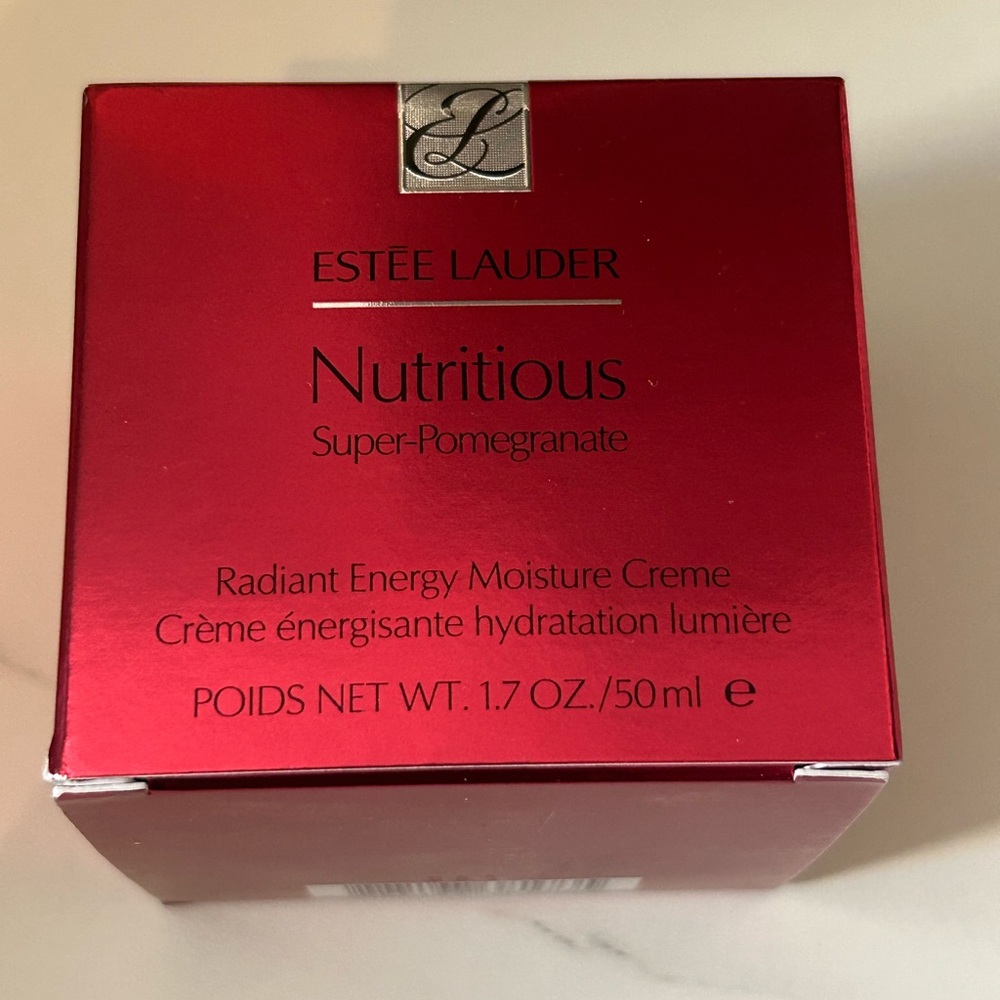 Estée Lauder moisturizer pomegranate
